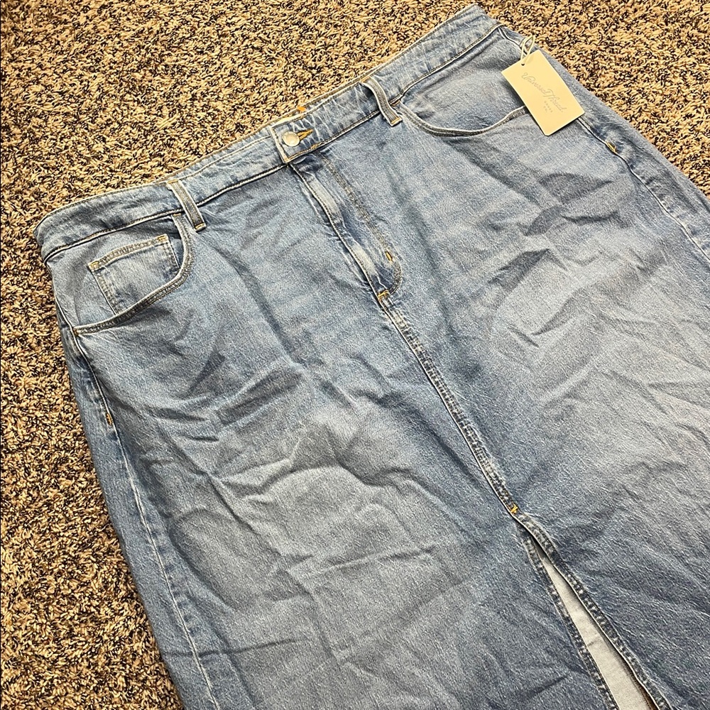 🆕 Universal Thread Women's Plus Size Blue Denim … - image 2